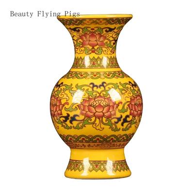 1 PZ Bottiglia Purificatore d'Acqua in Ceramica a Forma di Loto per Arredamento Domestico Colore Buddha Tang Vaso Sala del Buddha Ornamento Feng Shui