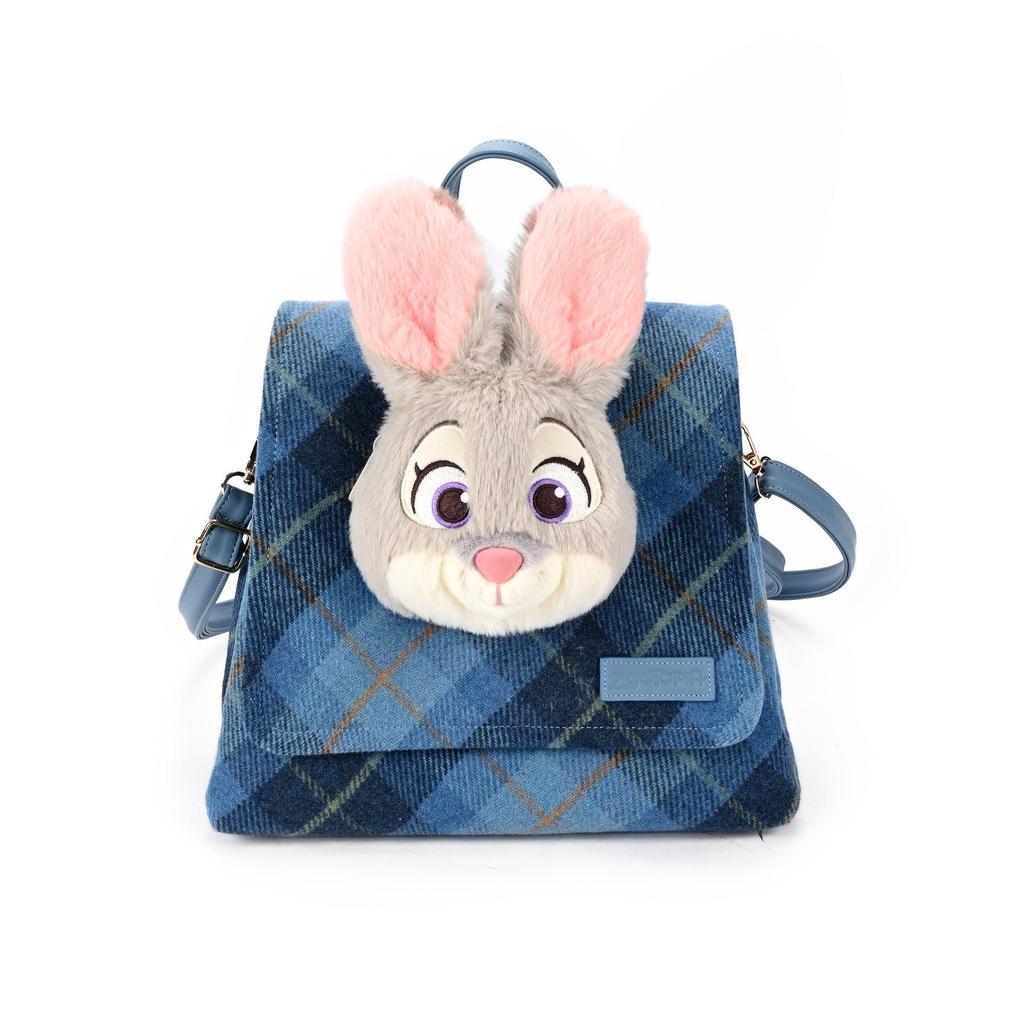 Disney Judy, Nick, Stitch, Lotso, and Marie Plush Shoulder & Crossbody Bag Set