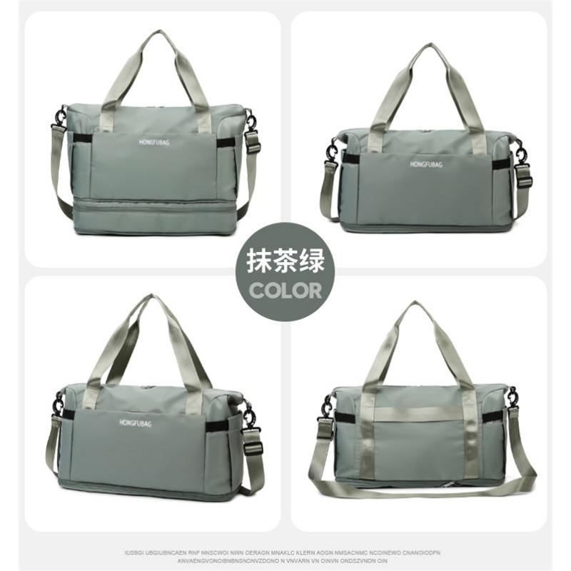 New large-capacity travel bag tote bag, fresh and versatile for men and women, a must-have tote bag when going out