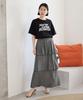 American Holik Lame Cut Tiered L Skirt, Skirt, Women's, HD51L1L0200, Gray,