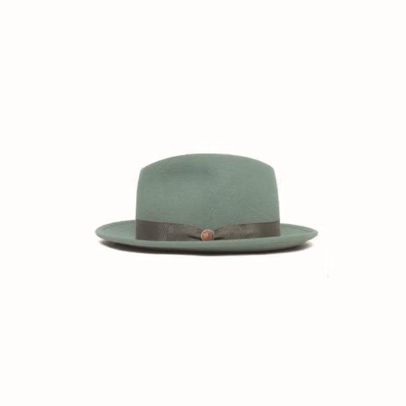 Direct Supply Of Felt Hat Versatile Bow Webbing Decorative Wool Hat British Felt Hat