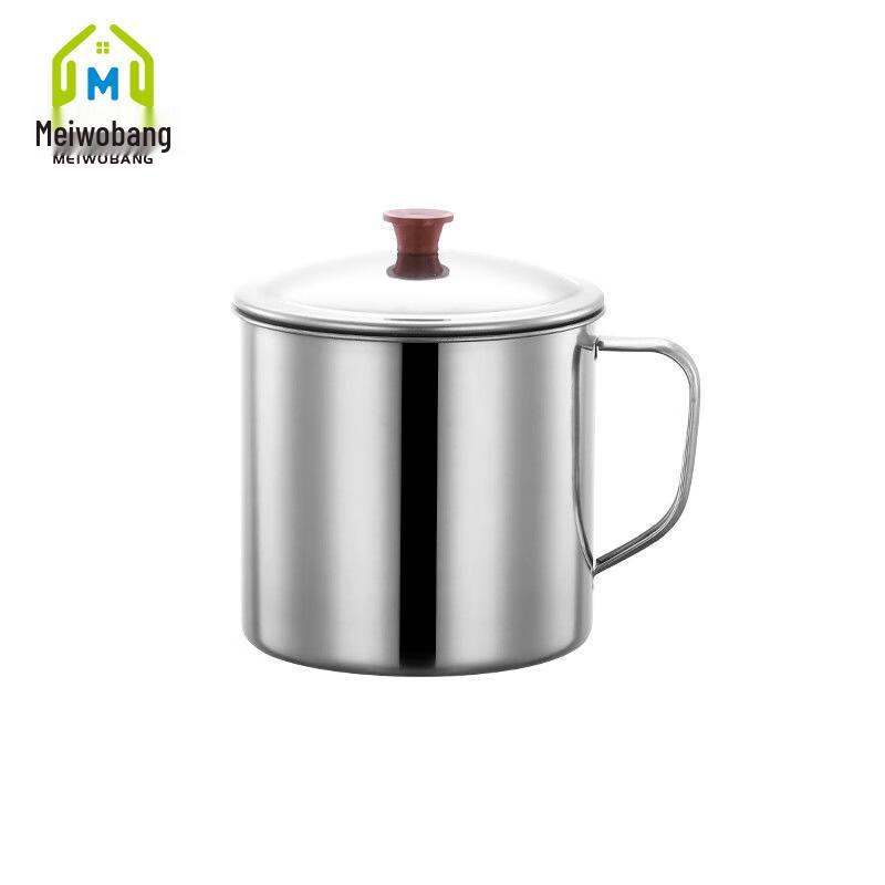 MeiWoBang 304 Stainless Steel Straight Cup 10cm