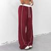 Spring and summer sports style women's clothing fashion loose casual niche hanging wide leg pants