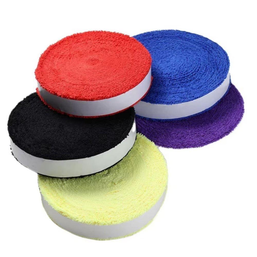 Anti-Slip Tennis Towel Hand Grip 10M Length Fishing Rod Wrap Strap Outdoor Training