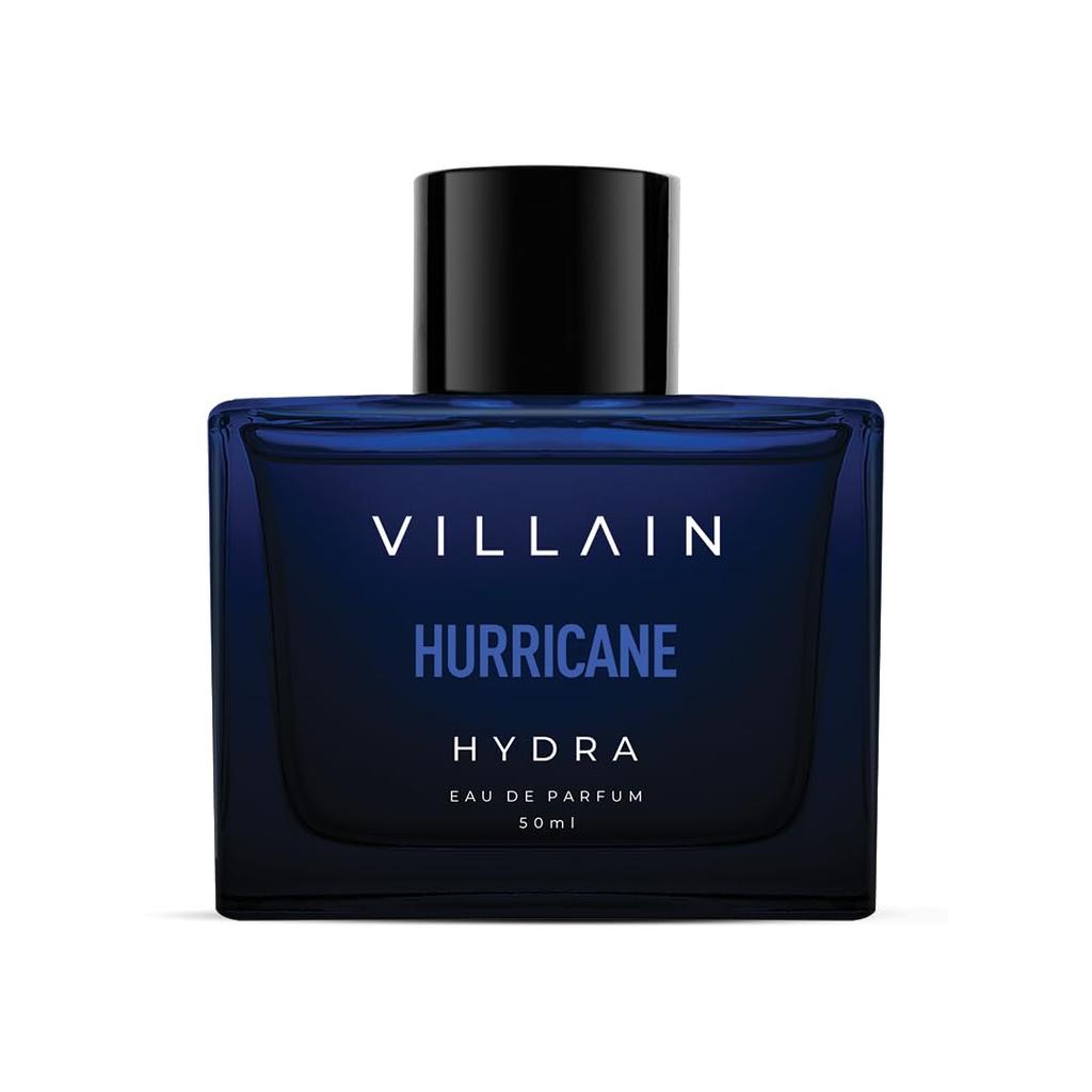 Villain Hurricane Hydra Perfume for Man -50ml Long Lasting Smell | Premium Luxury Aquatic Fragrance Gift For Men