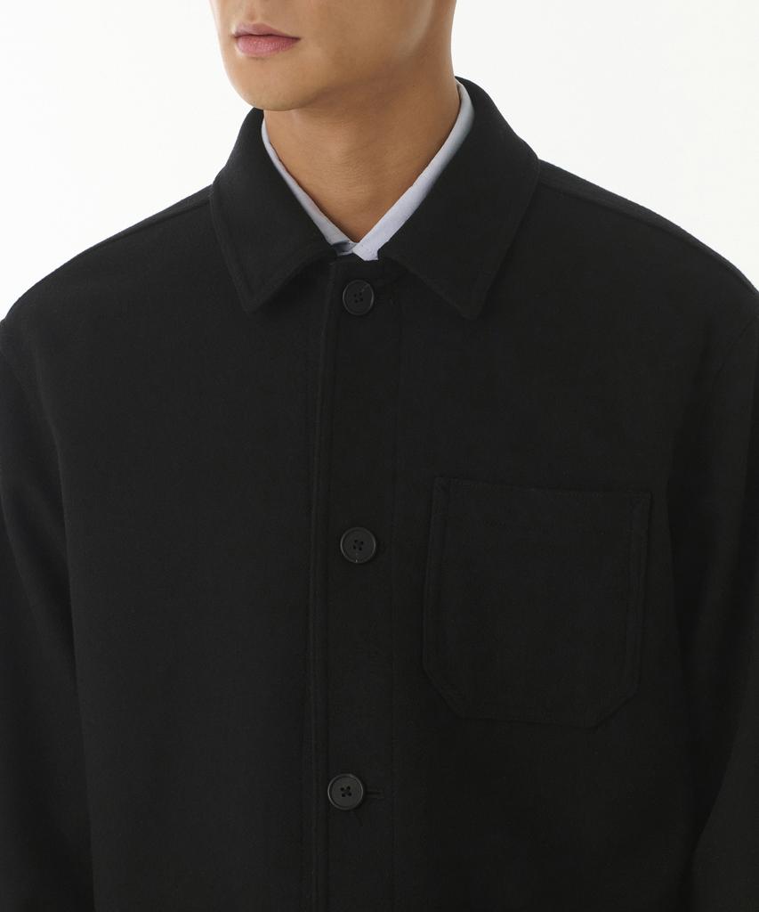 Musinsa Standard Wool Blend Chore Jacket [Black]