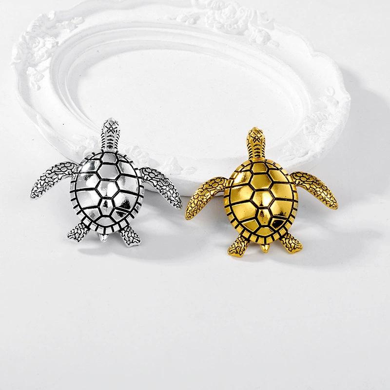 Creative Turtle Brooch Cute Animal Corsage For Unisex Coat Accessories Party Jewelry Gifts