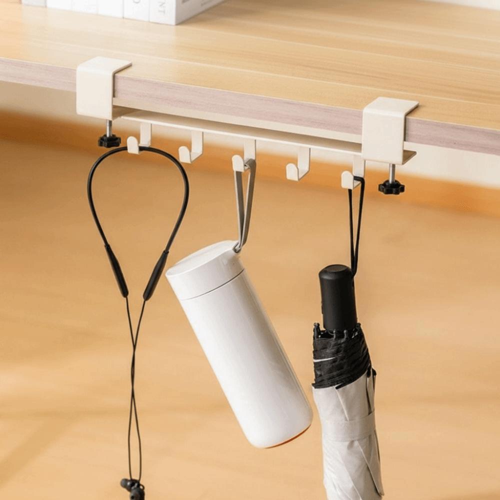 Carbon Steel Desk Side Hook Portable Table Hook Artifact Hanging Bag Hook  Table