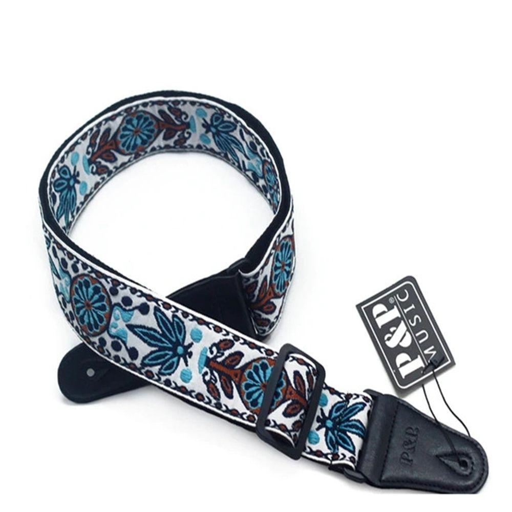 Embroidered Bass Belts Guitar Shoulder Belt Guitar Strap Guitar Belts Electric Guitar Belts