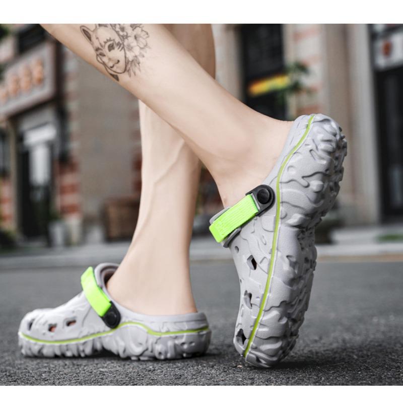 Prodyšné boty na pláž a pro venkovní sporty s měkkou podrážkou, univerzální ležérní boty ve velkých velikostech, cool pantofle