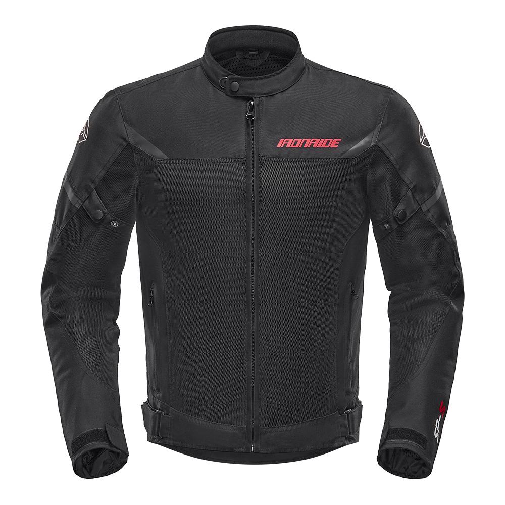 Fato Respirável para Condução de Motocicleta com Joelheiras e Cotoveleiras para Primavera/Verão - Equipamento de Corrida Protetor Anti-queda