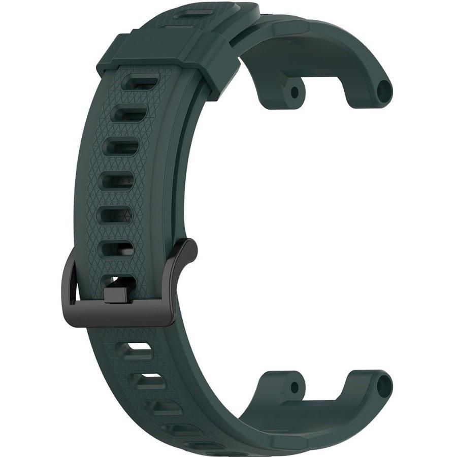 Silicone Strap for Amazfit T-Rex/T-Rex PRO, Dark Green