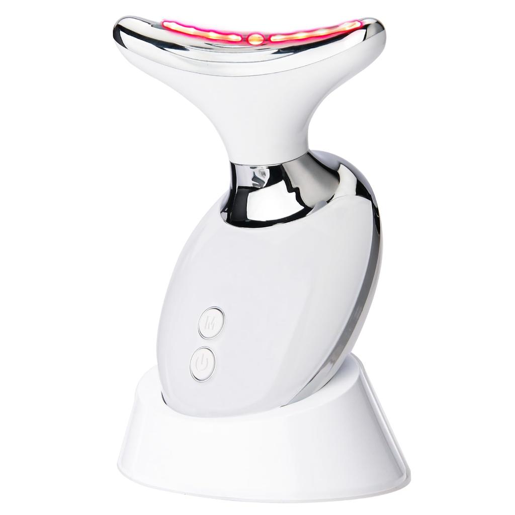 EMS Facial Light Beauty Heating and for and Body Perfect for Business or Day Gifts Massager, 7-Color Roller, Multi-Function Vibration, Mouth, Neck,