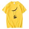 Unisexs Tshirt Cotton Blend Short Sleeve Funny Astronaut Print Unisex T Shirt Casual Summer Loose Tee Shirts Unisex Oneck Male Tshirt