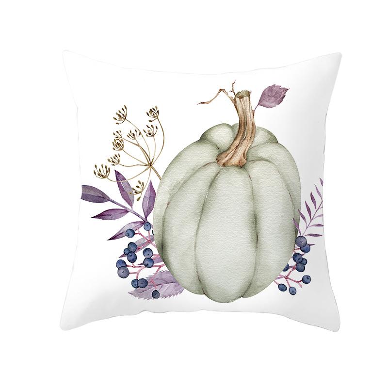 New Thanksgiving Pillow Cover Thanksgiving Harvest Pumpkin Home Cushion Cover