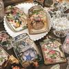 15 Pcs Vintage Material Paper Planner Decorative Hand Account Diary Album Background Paper Scrapbooking Accessories
