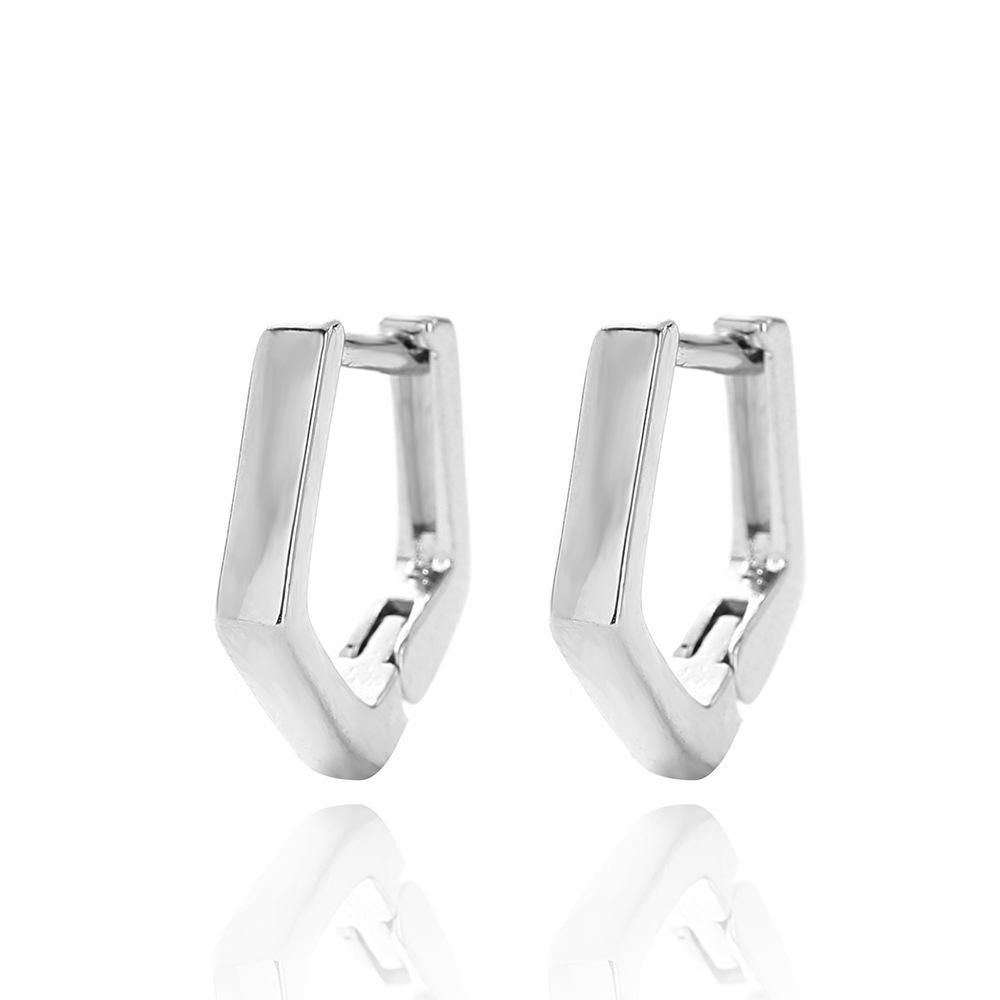 

Серьги-кольца для сна в корейском стиле: Универсальные, Простые, Геометрические Заколки для Женщин