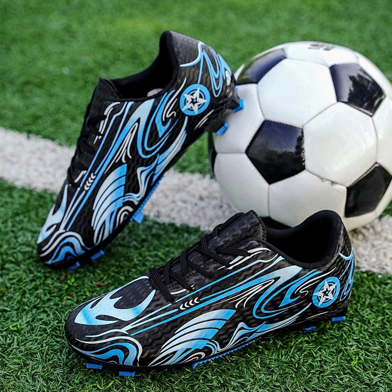 New Tf/Fg High Quality Professional Fast Grass Soccer Shoes Ultralight Training Studded Football Boots Mens Football Field Boots