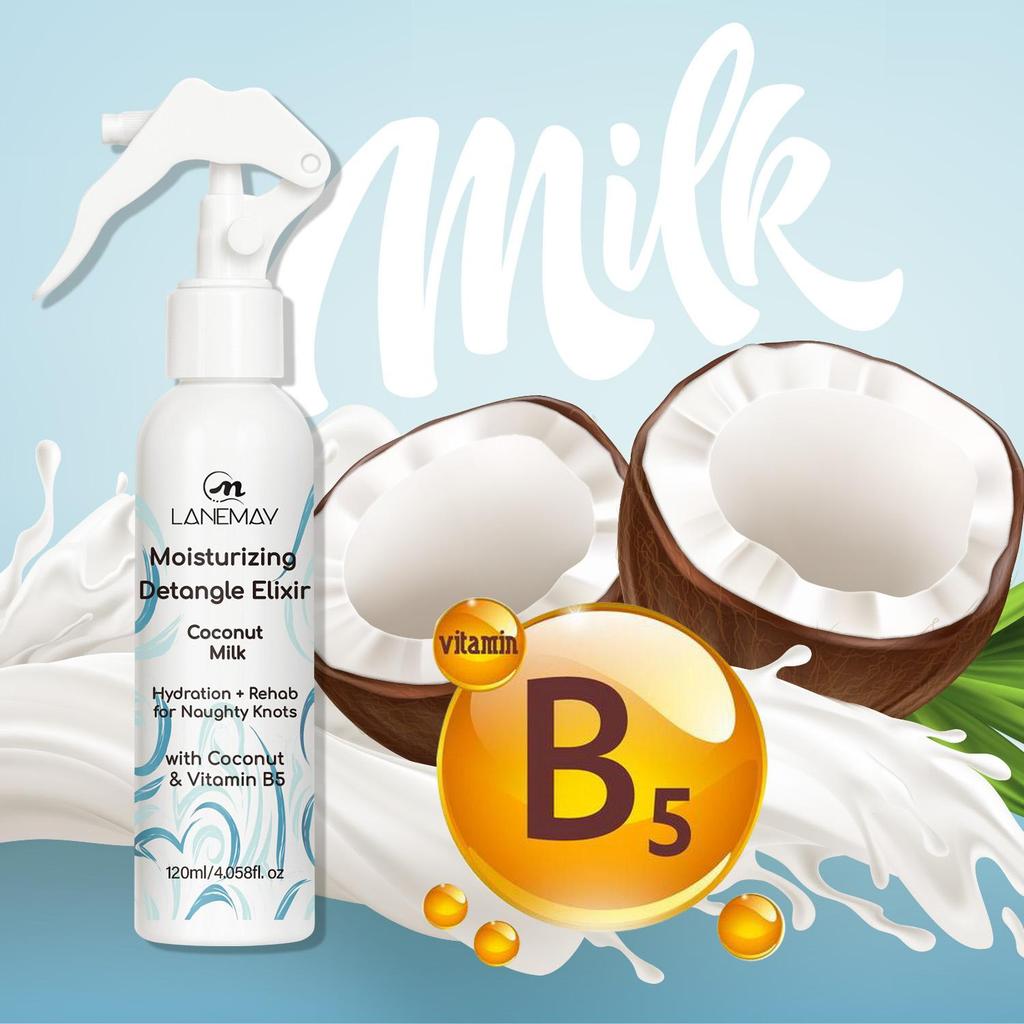 Feuchtigkeitsspendendes Entwirrungs-Elixier - Entwirrt Und Stärkt Das Haar - Geeignet Für Alle Haartypen, 120ml