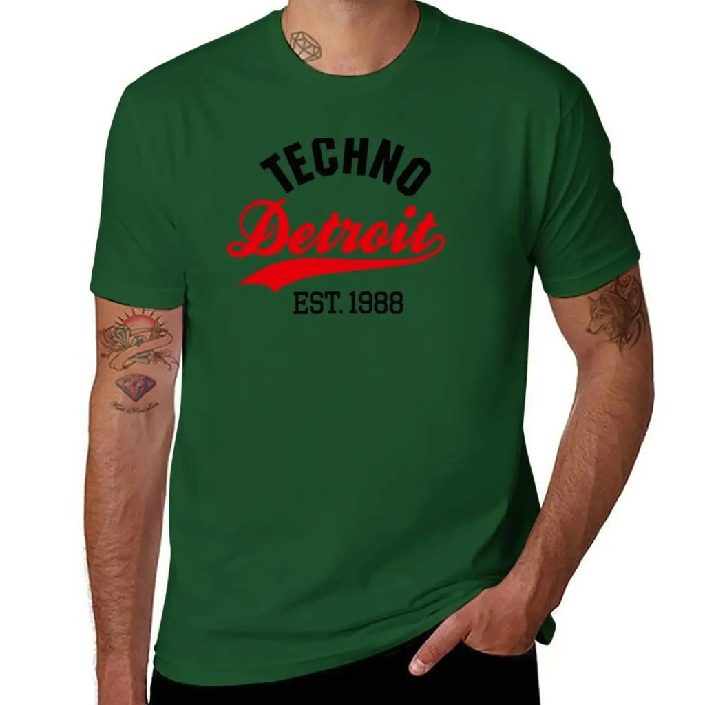 Techno Detroit est.1988 T-Shirt sublime vintage mens clothing