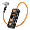 ZGCINE LM-P4 Lemo 2 Pin Stecker auf 4 D-tap Port Splitter Adapter Ersatz für Ausgewählte SONY RED ARRI