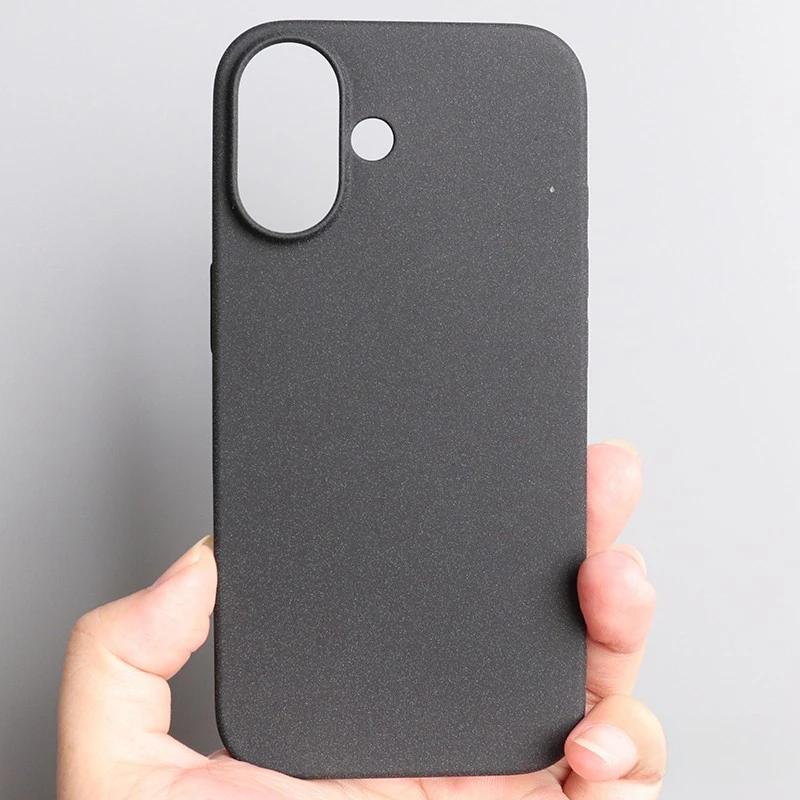 For IPhone 17 Pro Max Sandstone Soft TPU Phone Case For Iphone 17 Air 17Promax Ultra-Thin Matte Silicone Lens Protection Cover