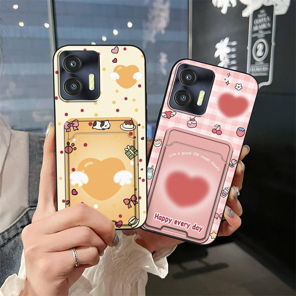 Card slot Anti-dust Phone Case For Oukitel C35/C36 Dirt-resistant TPU Cute Full wrap protective Soft case Shockproof