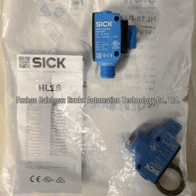 Brand New HL18-P4A3AA Sick Sensor Hybrid Photoelectric Switch in Stock P4A3AA