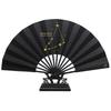 Zodiac Constellation Folding Fan Chinese Style Chinese Ancient Style Student Party Sister Raw Silk Summer Daily Gift Folding Fan
