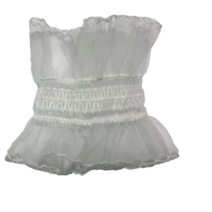 Dark Lolita Lace Wrist Cuffs - Cute Fairy-Style Sleeve Concealers for Women