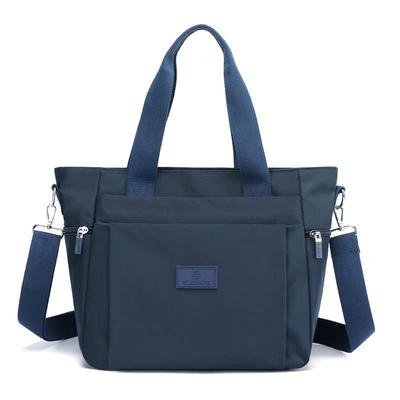 NOVUS VENTUS Lightweight Tote Bag for Commuting, School, and More, Multi-Pockets, Shoulder Bag, Business Bag, Large Capacity, Freestanding Tote Bag,