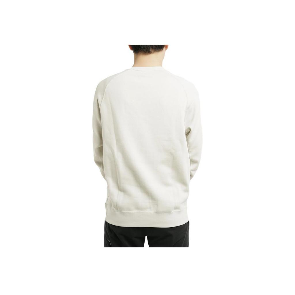 Nike As LeBron M Nk Ls Crew Letter Print Round Neck Pullover Long Sleeve Sweatshirt Men Sweatshirt Beige BV3633-072