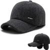 Golden Sports Earflap Winter Cap Hat for Hiking, Fishing, and Golf