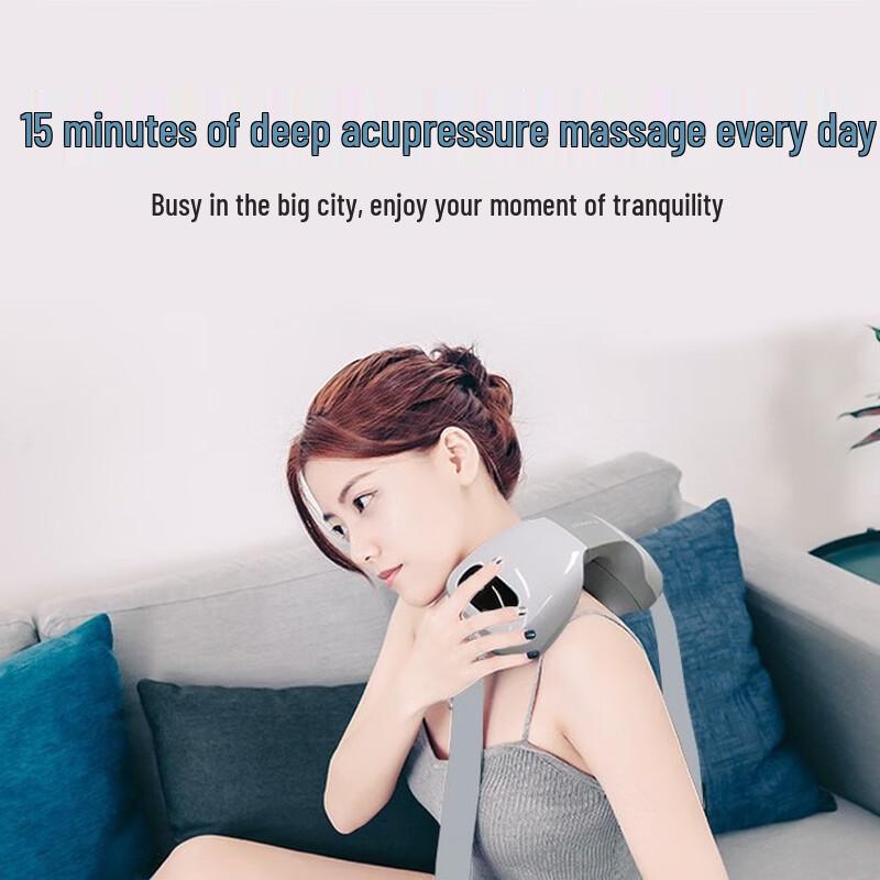 Kangzuo Handheld Heated Neck & Shoulder Massager CN plug (adapter included)