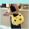 Cute Yellow Giraffe Plush Backpack Adorable Cartoon Style Perfect Gift For Girls