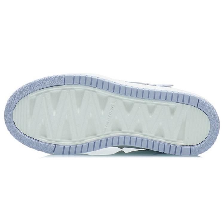 New LiNing Rise The Phoenix Anti Slip And Wear Resistant Lightweight Low Top Skateboard Shoes Women's Mist White AGCT380-1