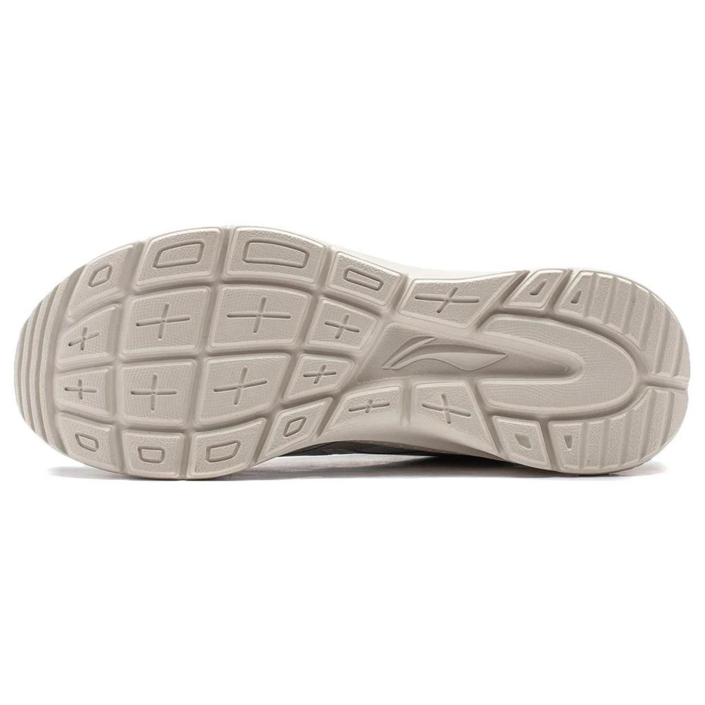 Li Ning Yuyue Trendy Comfortable Wear-Resistant Non-Slip Breathable Low-Top Casual Shoes Men Shoes Gray AGLT151-1