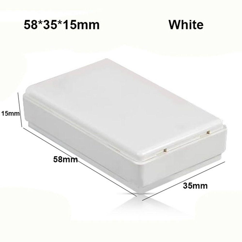 Black White DIY Housing Instrument Case ABS Plastic Electronic Home Supplies New Storage Case