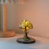 Mushroom Table Lamp Colored Mushroom Shape Night Light Resin Bedside Lamp Desk Reading Lamp for Kids Room Living Room