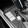 Carbon Fiber Style ABS Central Gear Shift Panel Cover Center Control Cover Trim Car Interior Parts Compatible with Hyundai Elantra N Line 2021-2025