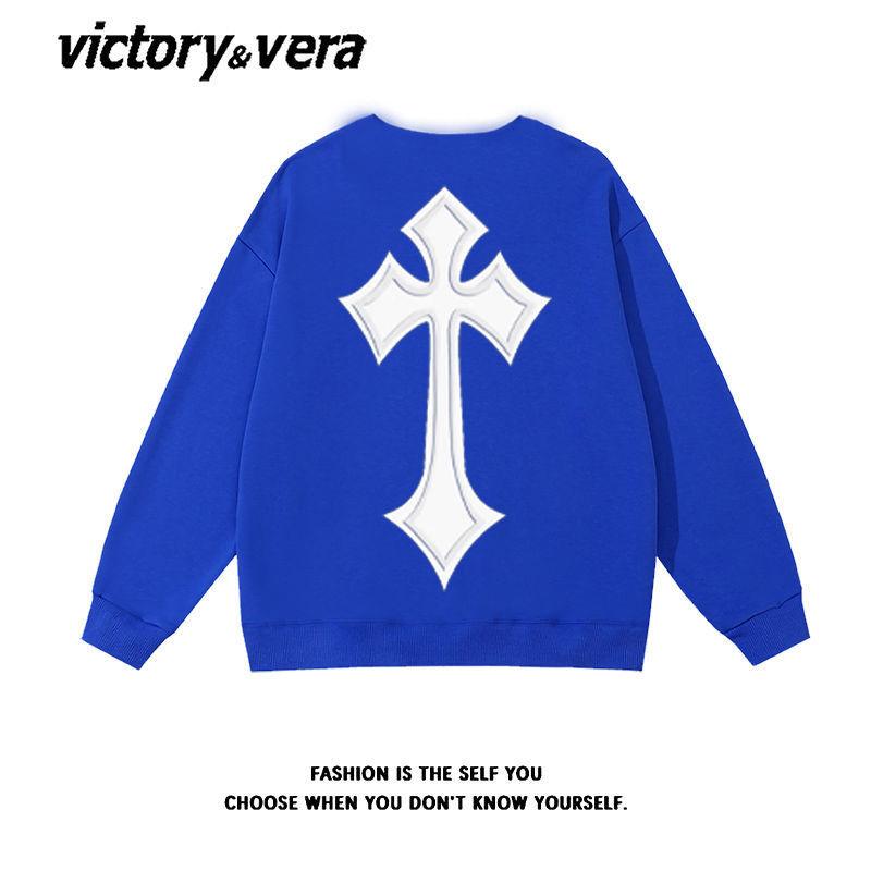 Весенне-осенний трехмерный свитер из пенопласта на спине универсальные мужские и женские топы одежда для пар 2XL синий 2539₽