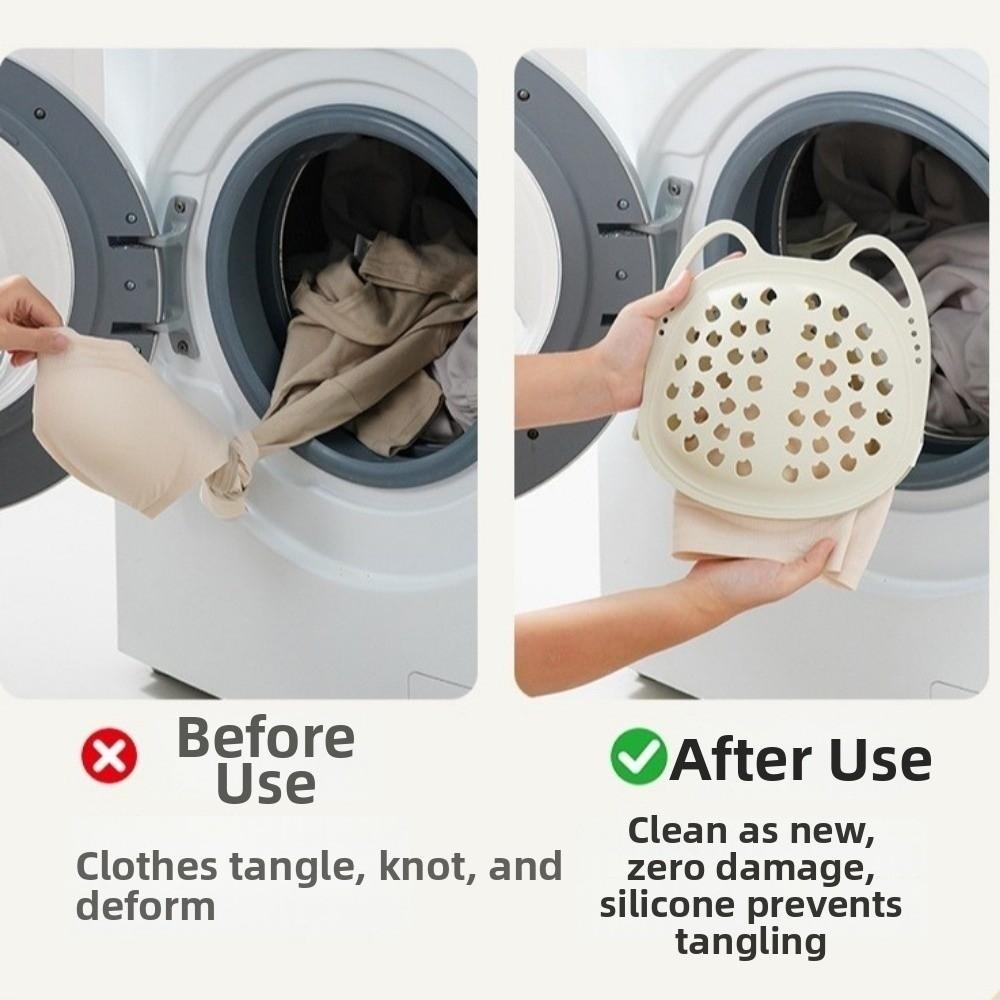 Silicone Bra Laundry Bag Reusable Underwear Washing Bag  Drying Suspension