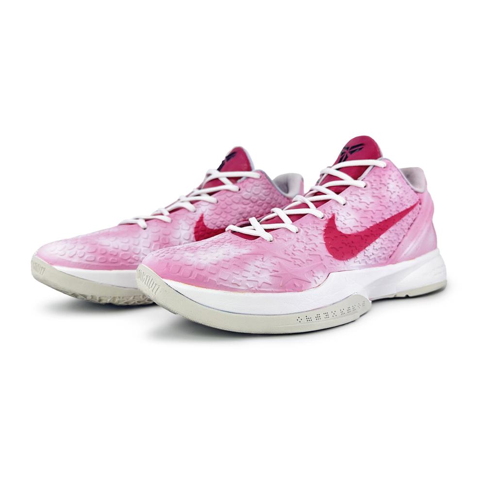 Nike Zoom Kobe 6 Basketball Shoes Men's Low Top Pink/Red/White FQ3546-100(Team1076-)