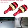 2pcs Universal Aluminum Alloy Wiper Spray Nozzle Car Auto Front Windshield Sprayer Washer Nozzles Kit