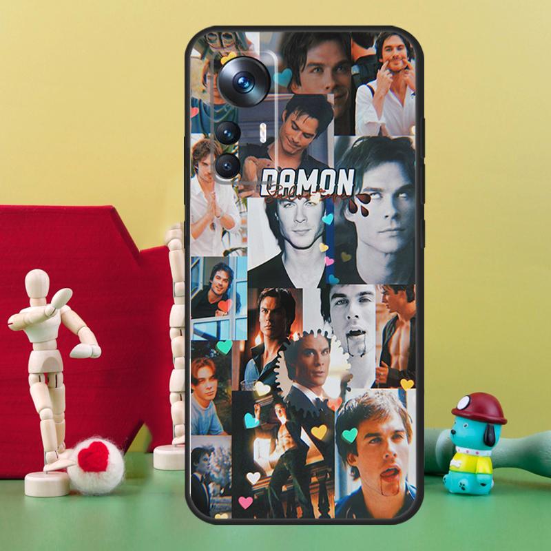 Damon Salvatore Vampire Diaries Case For Xiaomi 15T 14T 13T Pro 13 14 15 Ultra 17 Pro Max POCO F5 F6 F7 X5 X6 X7 Pro Cover