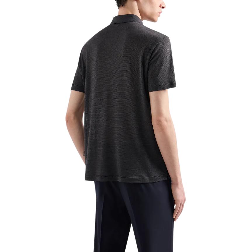 EMPORIO ARMANI Polo Shirt Men's Black 3D1F7P-1J6AZ-10999