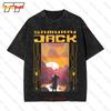 Samurai Jack Sunrise Vintage Oversized T-Shirt 5T78