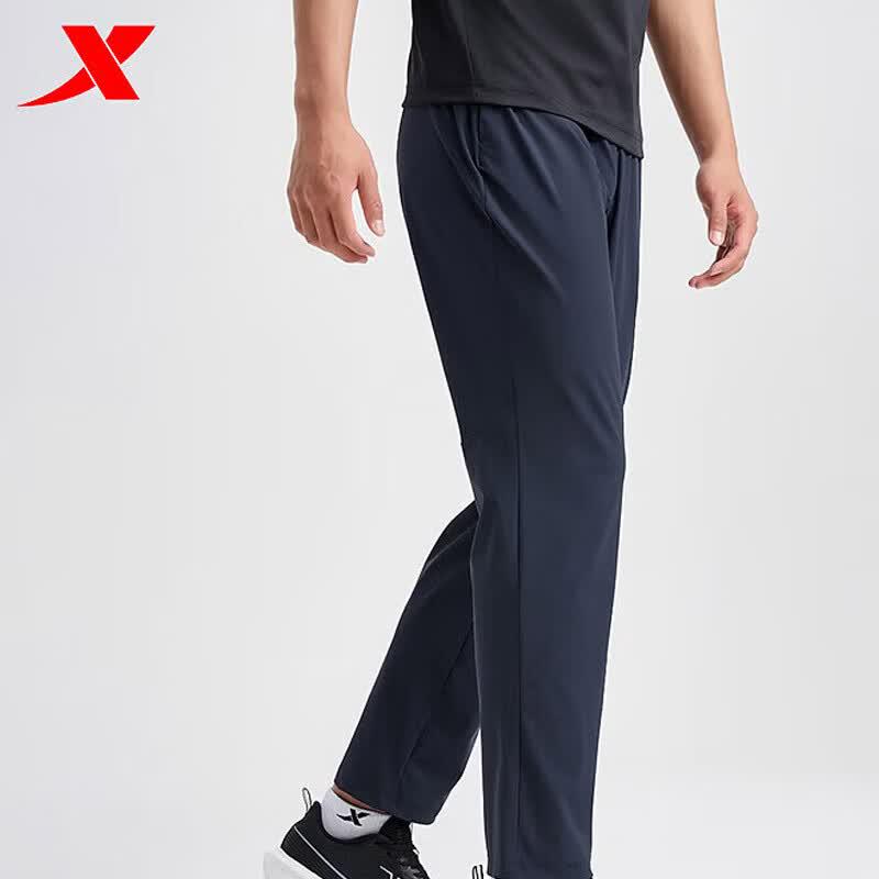 XTEP Men s Casual Straight-Leg Knit Trousers M