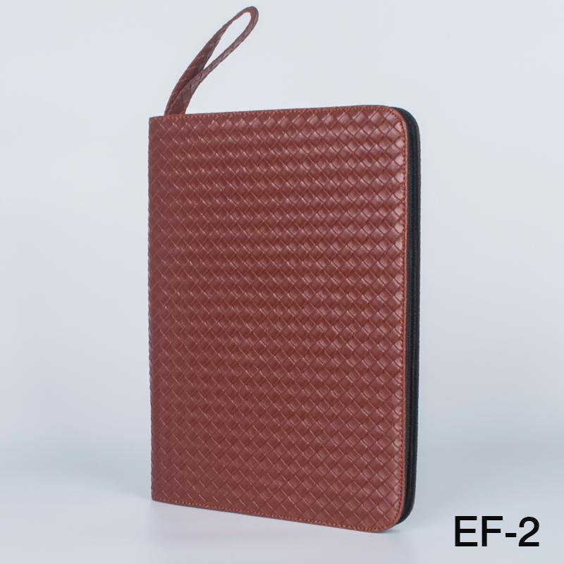 LUXURY BLACK LEATHER PEN 48 PENS CASE HOLDER