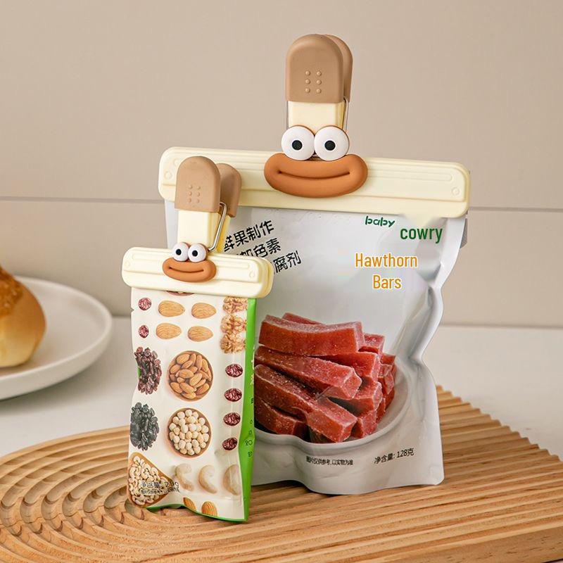 Convenient Sealing Clips for Freshness - Ideal for Tea, Snacks, and Bags
